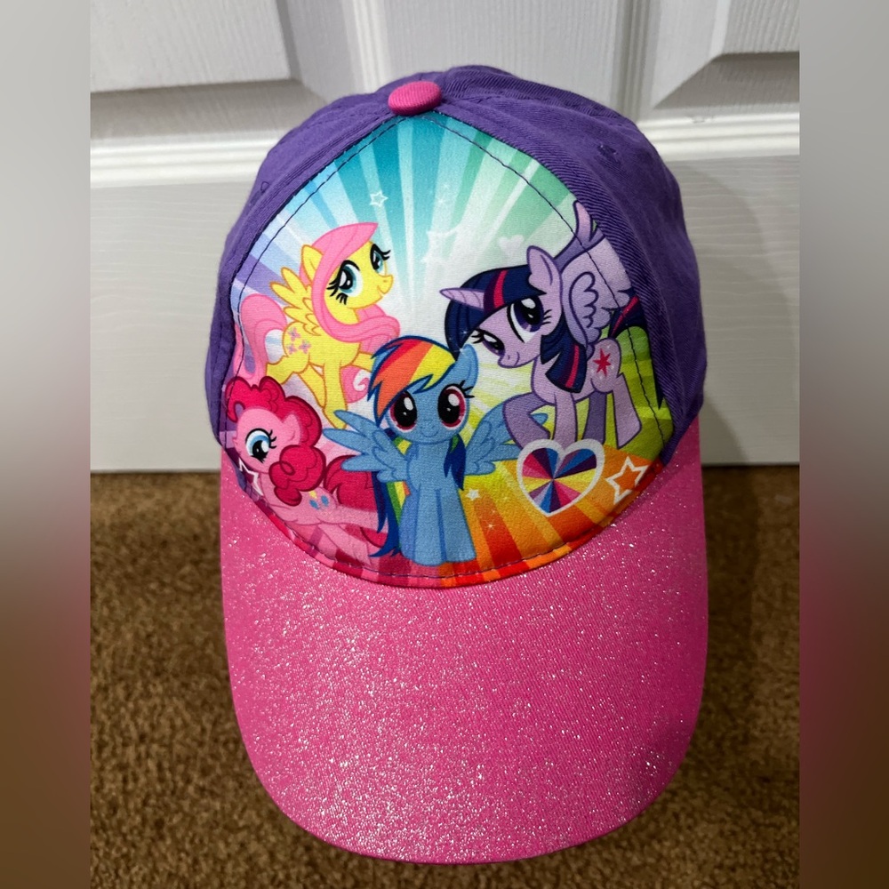 My Little Pony Glitter Cap - Pink and Purple